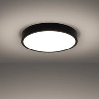 Plafondlamp Ufo Thin 50 – Zwart & Aluminium