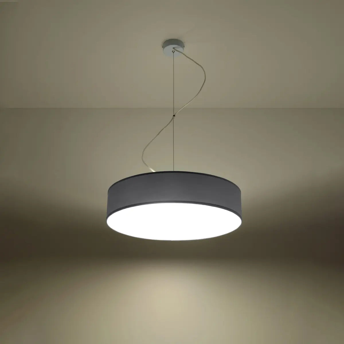 Pendelleuchte UFO 45 – Grau & PVC