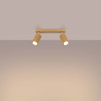 Deckenleuchte Japandi 2 – Gold & Aluminium