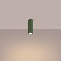 Plafondlamp Japandi 20 – Groen & Aluminium