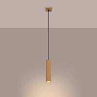 Pendelleuchte Japandi 1 – Gold Aluminium