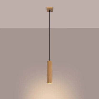 Pendelleuchte Japandi 1 – Gold Aluminium