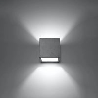 Wandlamp Square 1 – Grijs Beton