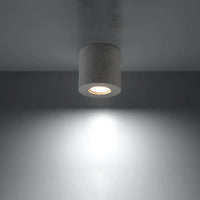 Plafondlamp Rondo 1 – Grijs Beton