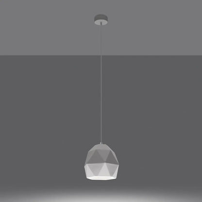 Hanglamp Bowl Mini – Wit & Keramiek
