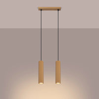 Hanglamp Japandi 2 – Goud Aluminium