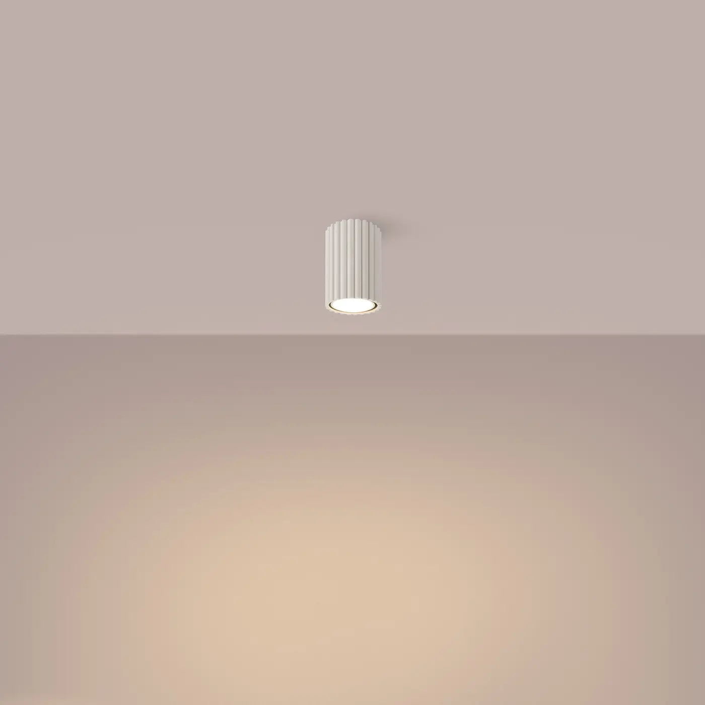 Plafondlamp Japandi 10 – Beige & Aluminium