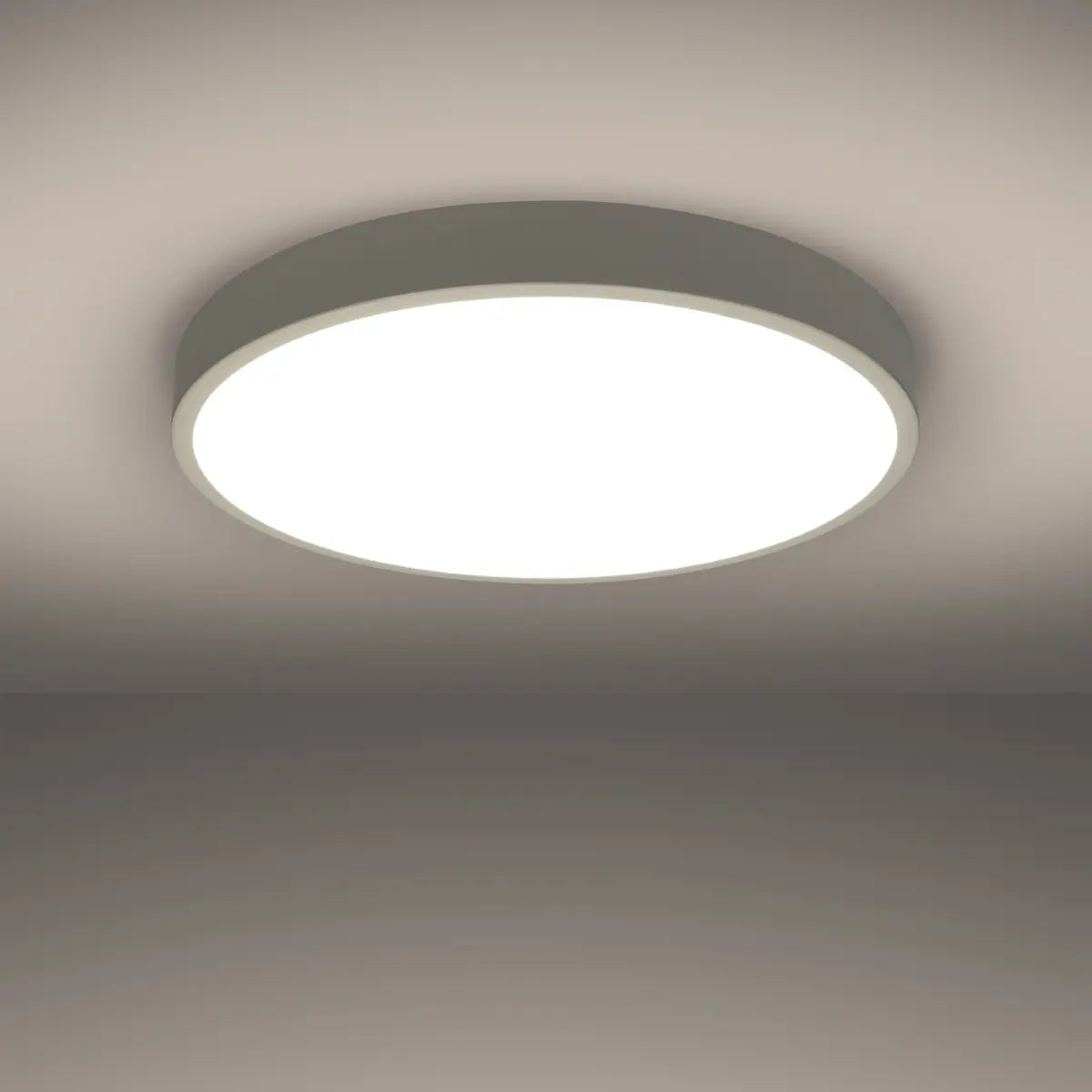 Plafondlamp Ufo Thin 60 – Wit & Aluminium