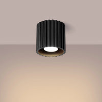 Spots Japandi Single – Zwart & Aluminium
