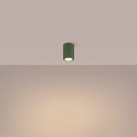 Plafondlamp Japandi 10 – Groen & Aluminium