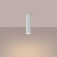 Plafondlamp Japandi 30 – Wit Aluminium