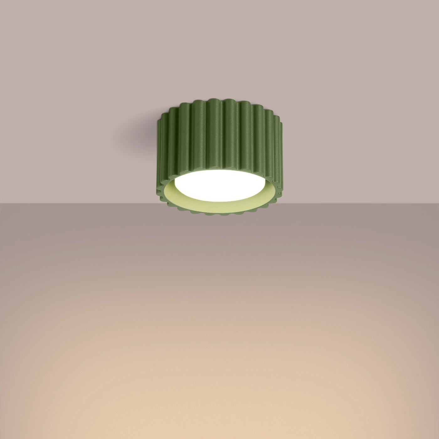 Spots Japandi Single-XS – Olijfgroen & Aluminium