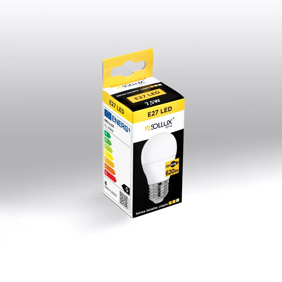 LED Lamp E27 – Warm Wit 3000K 7,5W 620lm