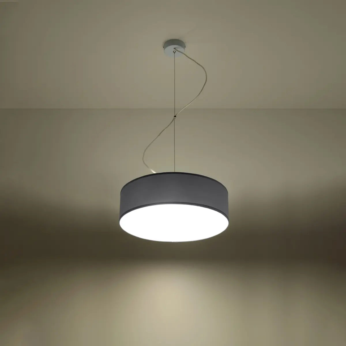 Pendelleuchte UFO 35 – Grau & PVC