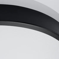 Plafondlamp Ufo Thin 40 – Zwart & Aluminium