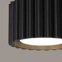 Spots Japandi Single-XS – Zwart & Aluminium