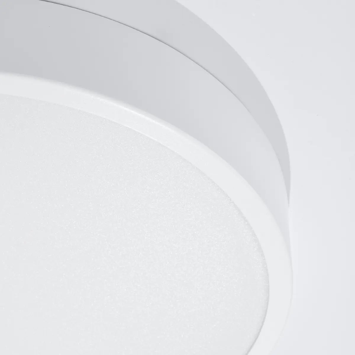 Deckenleuchte Ufo Thin 40 – Weiß & Aluminium