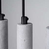 Hanglamp Slim Tube 5 – Grijs & Beton