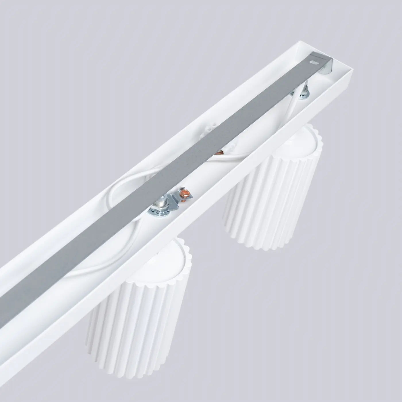 Plafondlamp Japandi 4 – Wit Aluminium