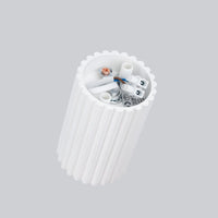 Plafondlamp Japandi 10 – Wit Aluminium