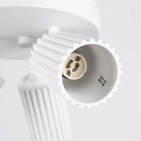 Deckenleuchte Japandi 3P – Weiß Aluminium