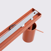 Plafondlamp Rondo 6 – Okerrood & Staal
