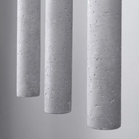 Hanglamp Slim Tube 3 – Grijs Beton