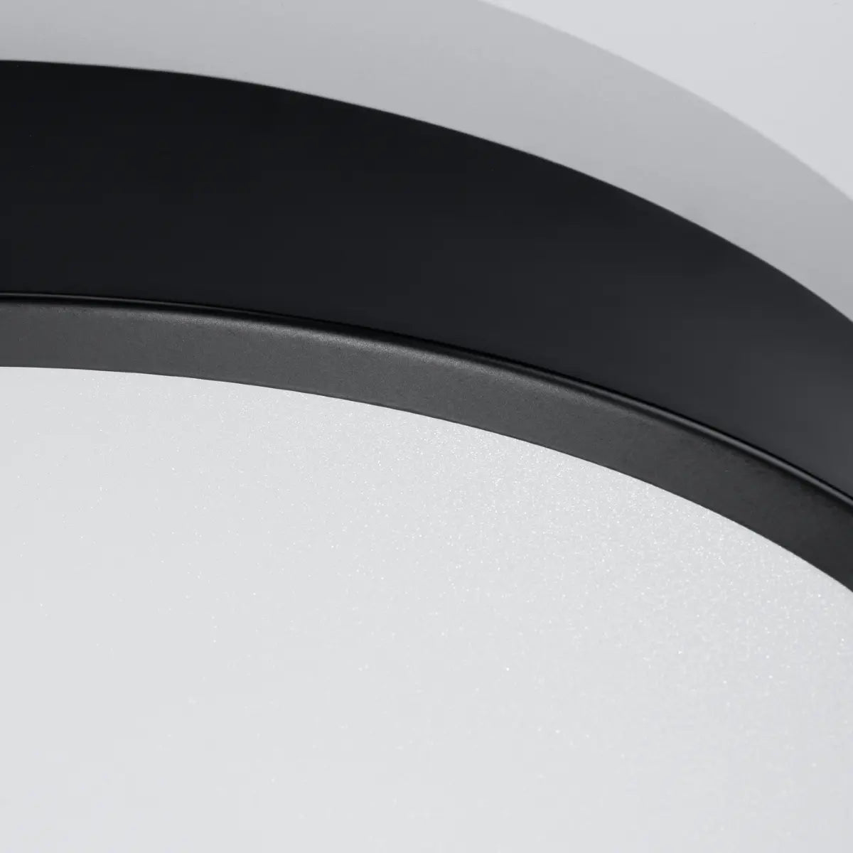 Deckenleuchte Ufo Thin 40 – Schwarz & Aluminium