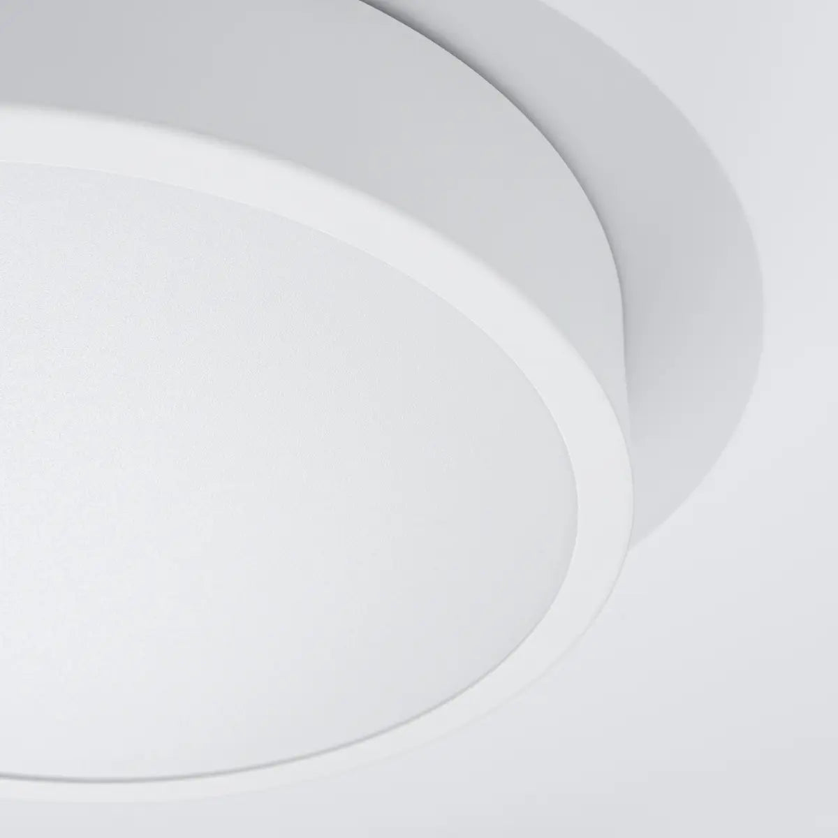 Deckenleuchte Ufo Thin 30 – Weiß & Aluminium