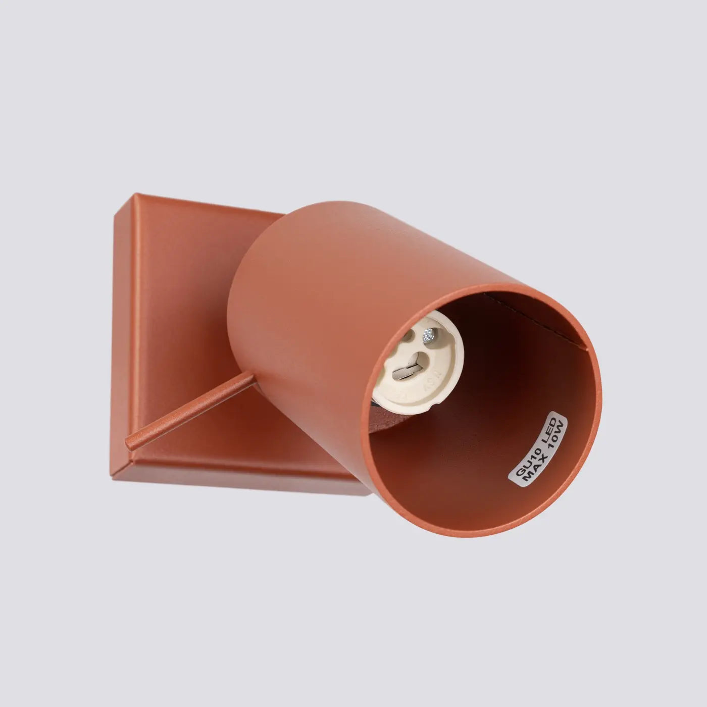 Wandlamp Rondo – Okerrood & Staal