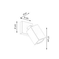 Wandleuchte Square – Eiche & Holz