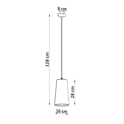 Pendelleuchte Shape 2 – Weiß & Keramik