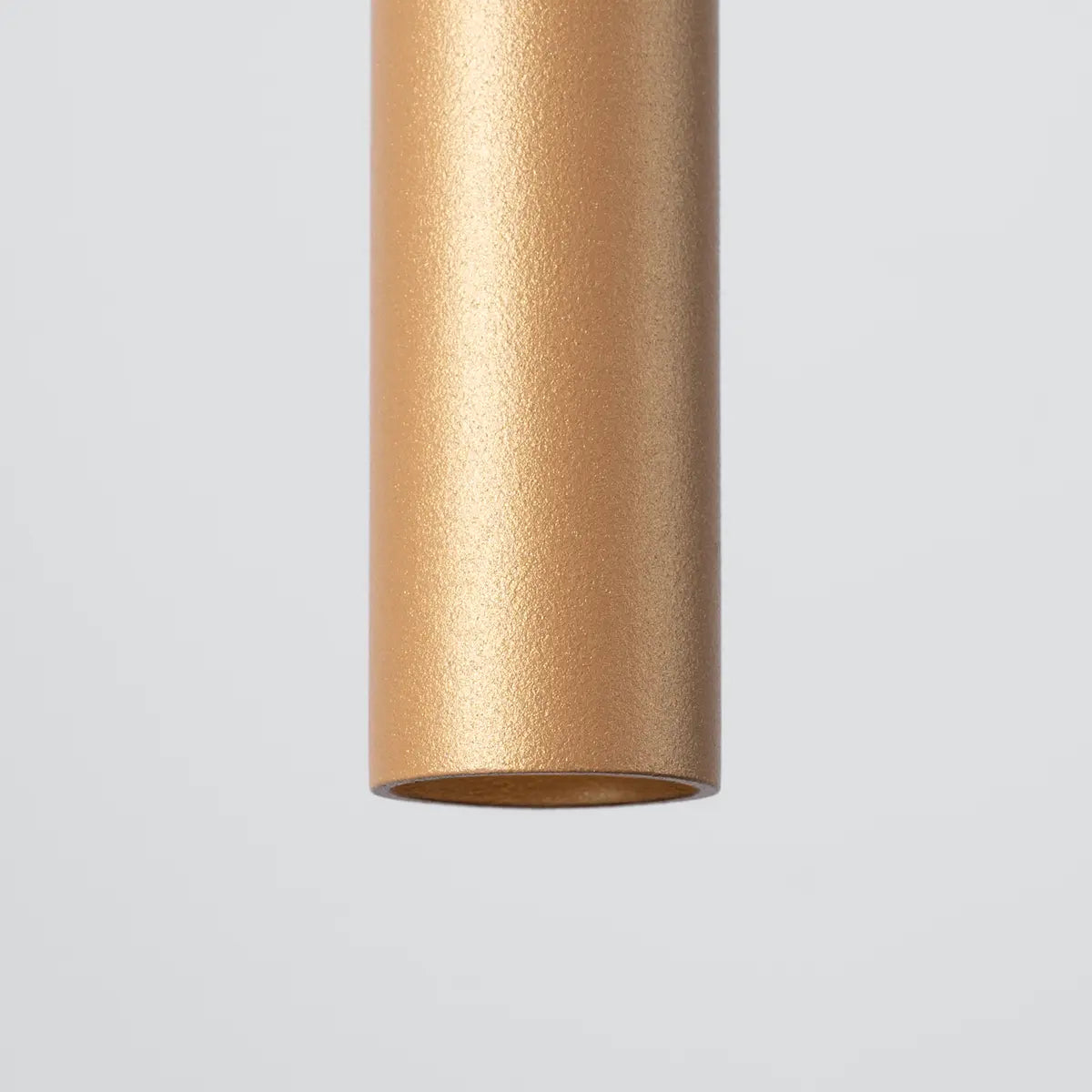 Pendelleuchte Matita 1 – Gold & Stahl