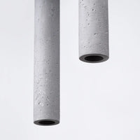 Hanglamp Slim Tube 3P – Grijs Beton