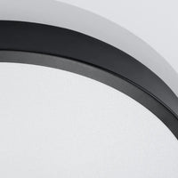 Plafondlamp Ufo Thin 50 – Zwart & Aluminium