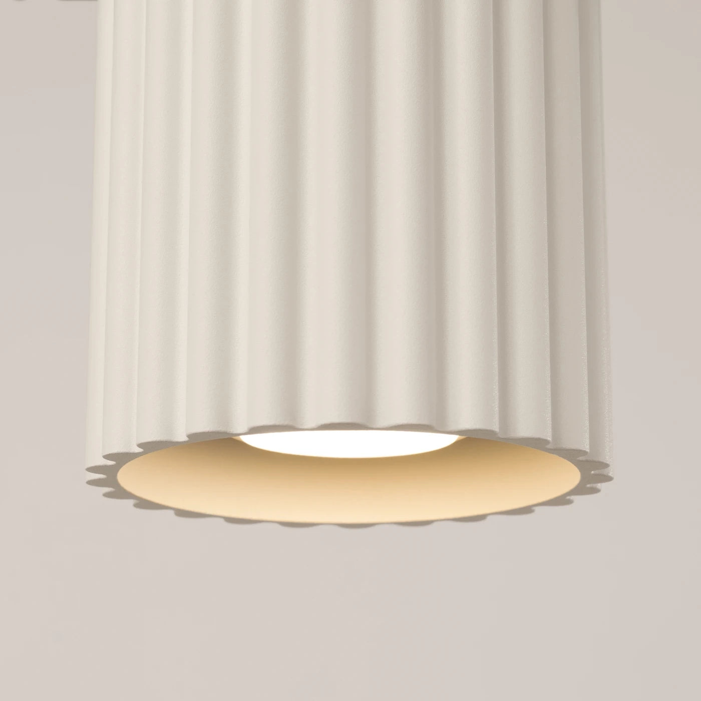Spots Japandi Single – Beige & Aluminium