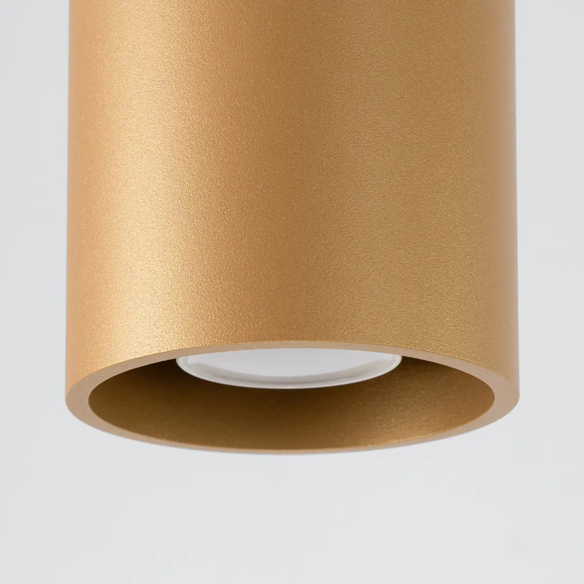 Deckenleuchte Rondo 1 – Gold & Aluminium