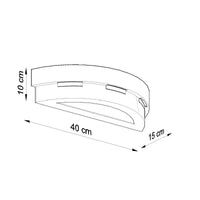 Wandlamp UFO 2 – Wit Keramiek & Glas