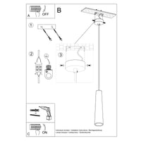 Pendelleuchte Shape 1 – Weiß & Keramik