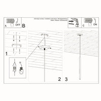 Hanglamp Matita 1 – Zwart Staal