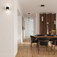 Spots Japandi Single-XS – Zwart & Aluminium