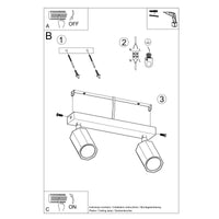 Deckenleuchte Hexagon 2 – Eichenholz & Holz