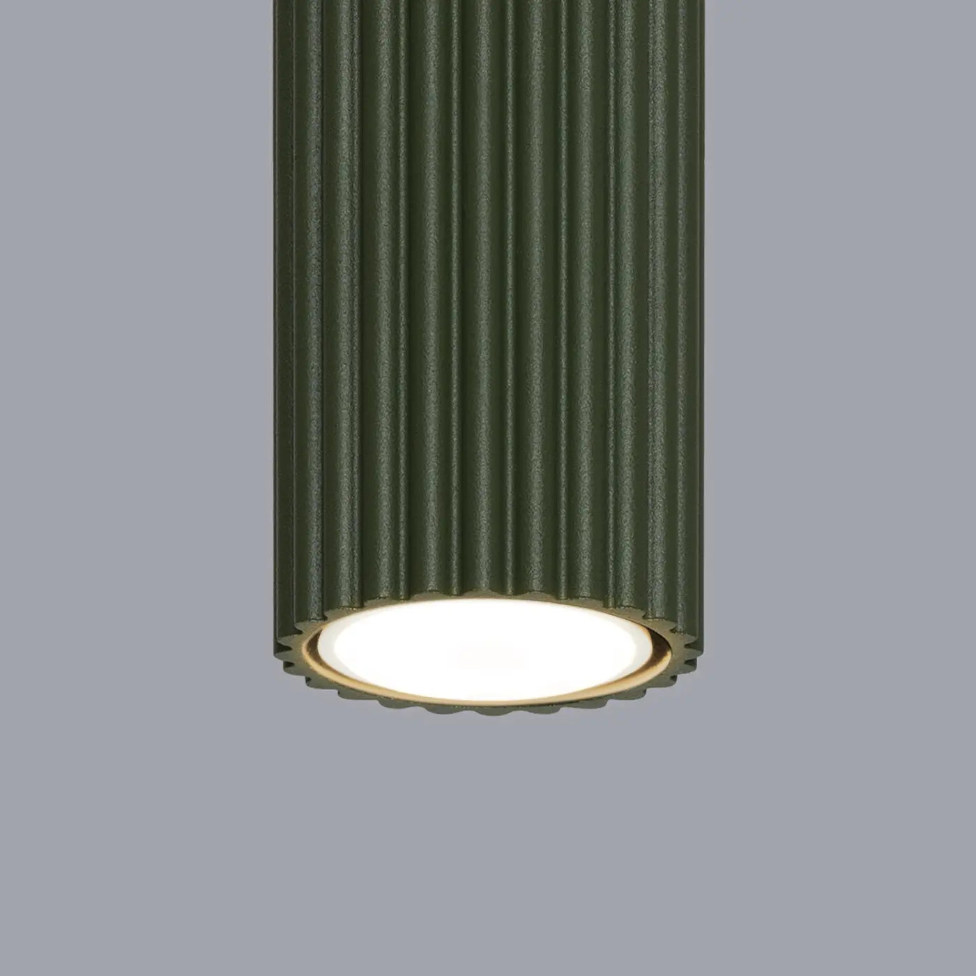 Plafondlamp Japandi 40 – Groen & Aluminium