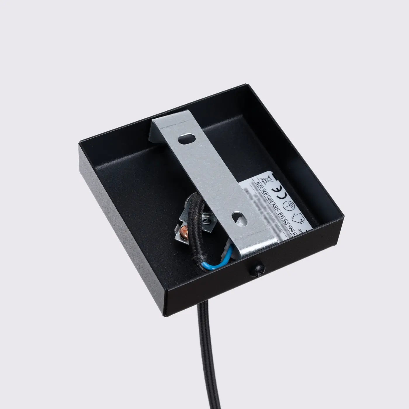 Hanglamp Japandi 1 – Zwart & Aluminium