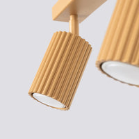 Deckenleuchte Japandi 3 – Gold Aluminium