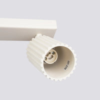 Deckenleuchte Japandi 3 – Beige & Aluminium