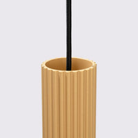 Pendelleuchte Japandi 1 – Gold Aluminium