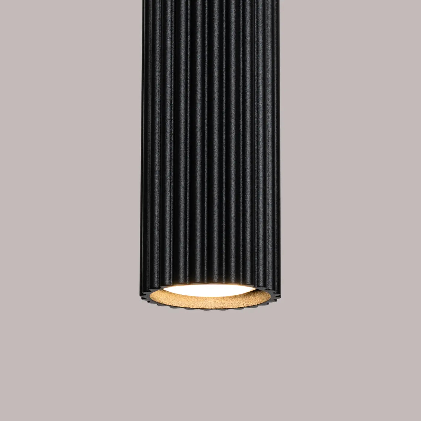 Pendelleuchte Japandi 1 – Schwarz & Aluminium