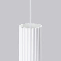 Pendelleuchte Japandi 1 – Weißes Aluminium