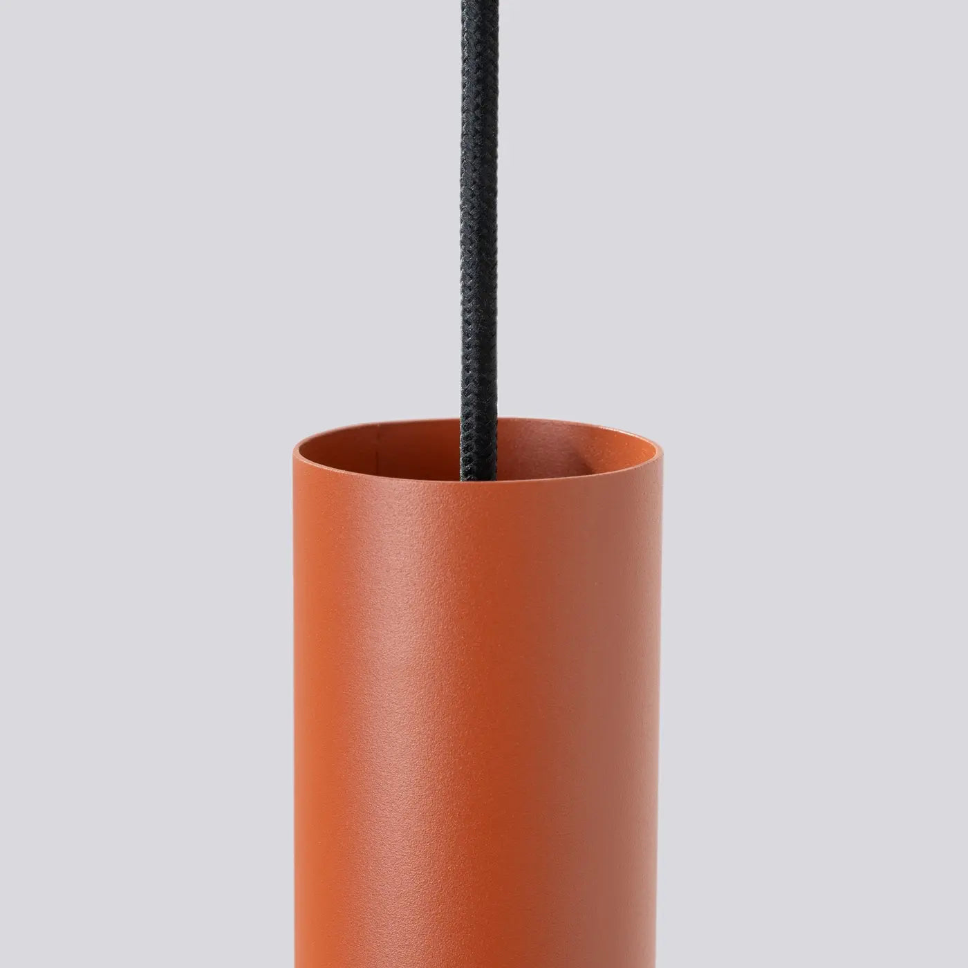 Hanglamp Tube 2 – Okerrood & Staal